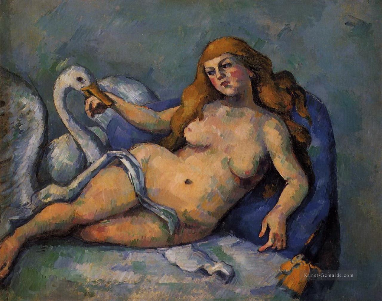 Leda und der Schwan Paul Cezanne Ölgemälde